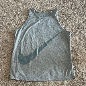 Nike Heather Gray Athletic Tank